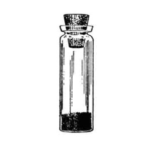 Glass Vial With Cap