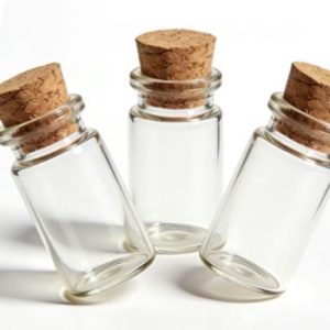 Glass Vial With Cap