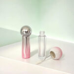 2ml PETG Mini Lip Gloss Tube with Ball Cap and Wand, Clear Cosmetic Packaging for Lip Gloss, Lip Oil, Liquid Eyeshadow 4