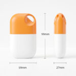 Custom Logo 50ml Plastic Sunscreen Tube With Hanging Rope, Portable Leak-proof Lotion Bottle For Travel, Cosmetic Packaging Manufacturer 5